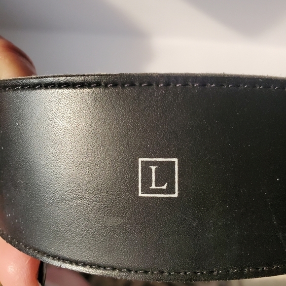 Hologram rock n roll theme unisex belt.  Vinyl.  Music sz large - Picture 5 of 7